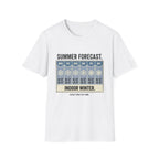 "Summer Forecast: Indoor Winter" Hockey T-Shirt