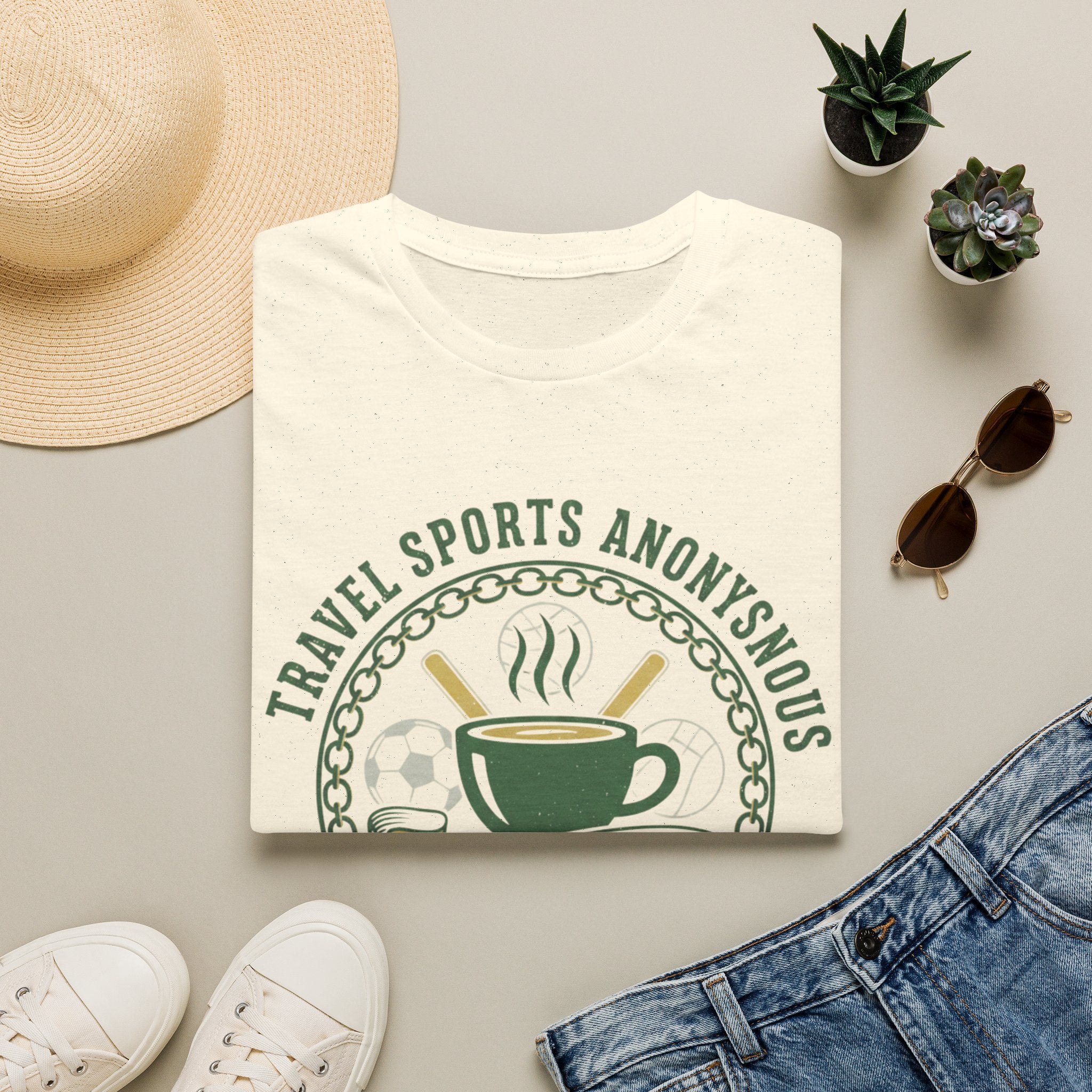 Travel Sports Anonymous T‑Shirt