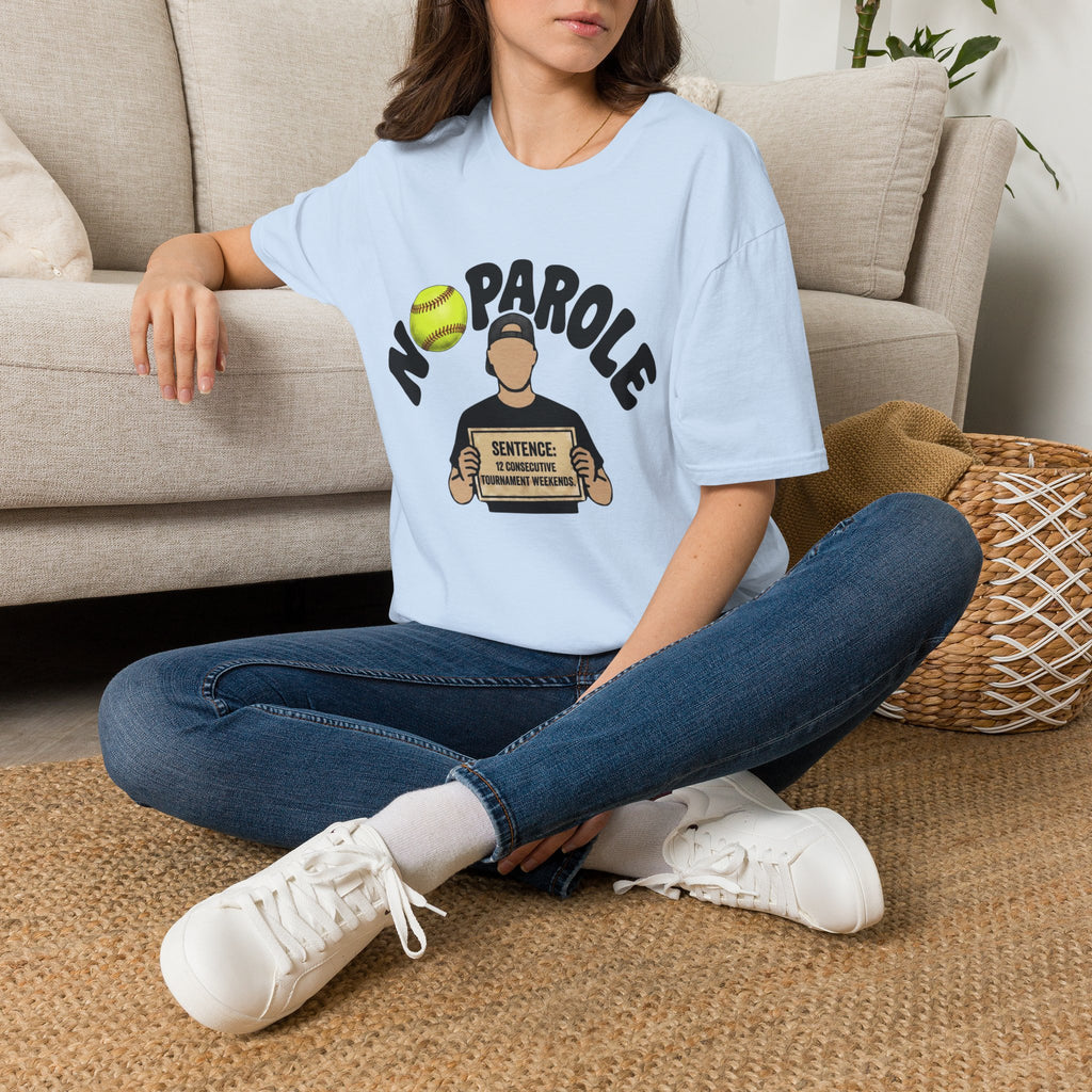 No Parole Softball T-Shirt
