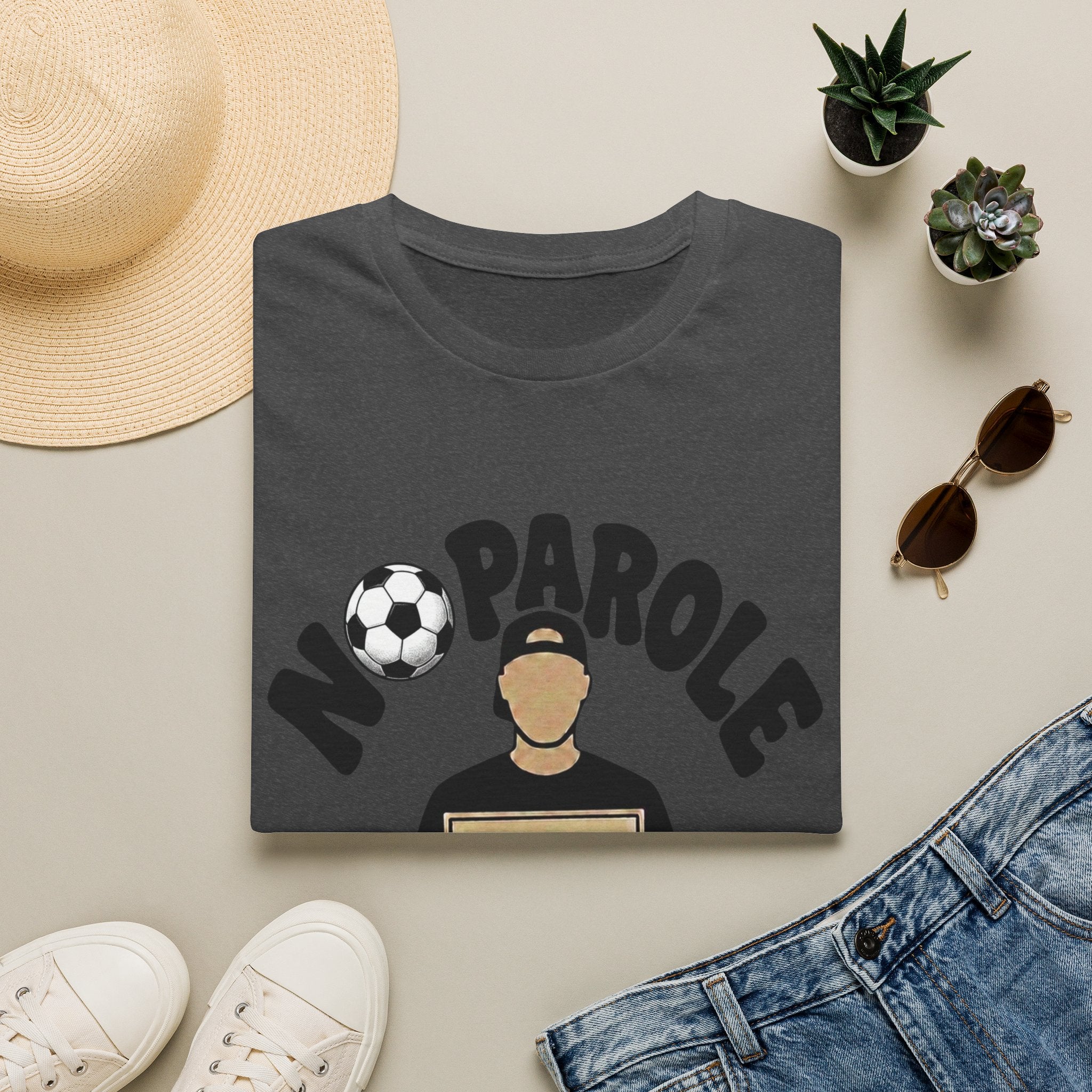 No Parole Soccer T‑Shirt