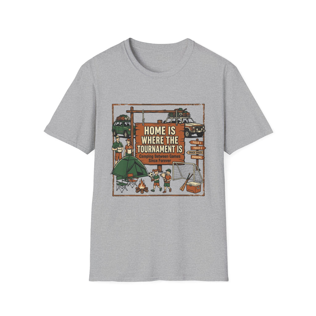 Home Is Where The Tournament Is Fishing T-Shirt