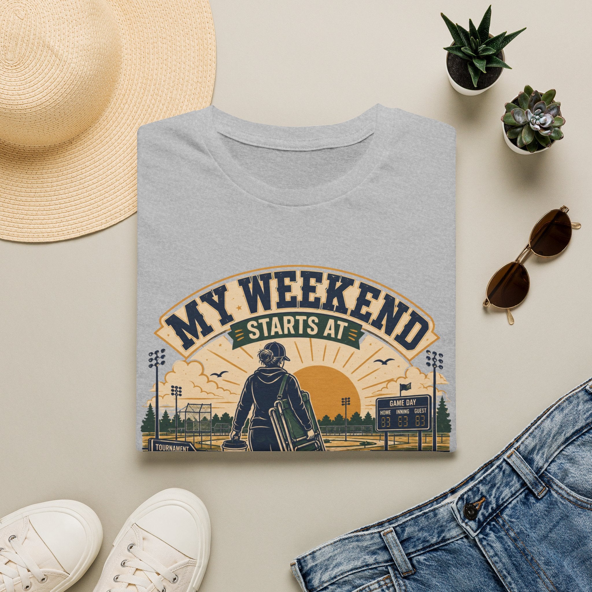 My Weekend Starts At 6am T-Shirt