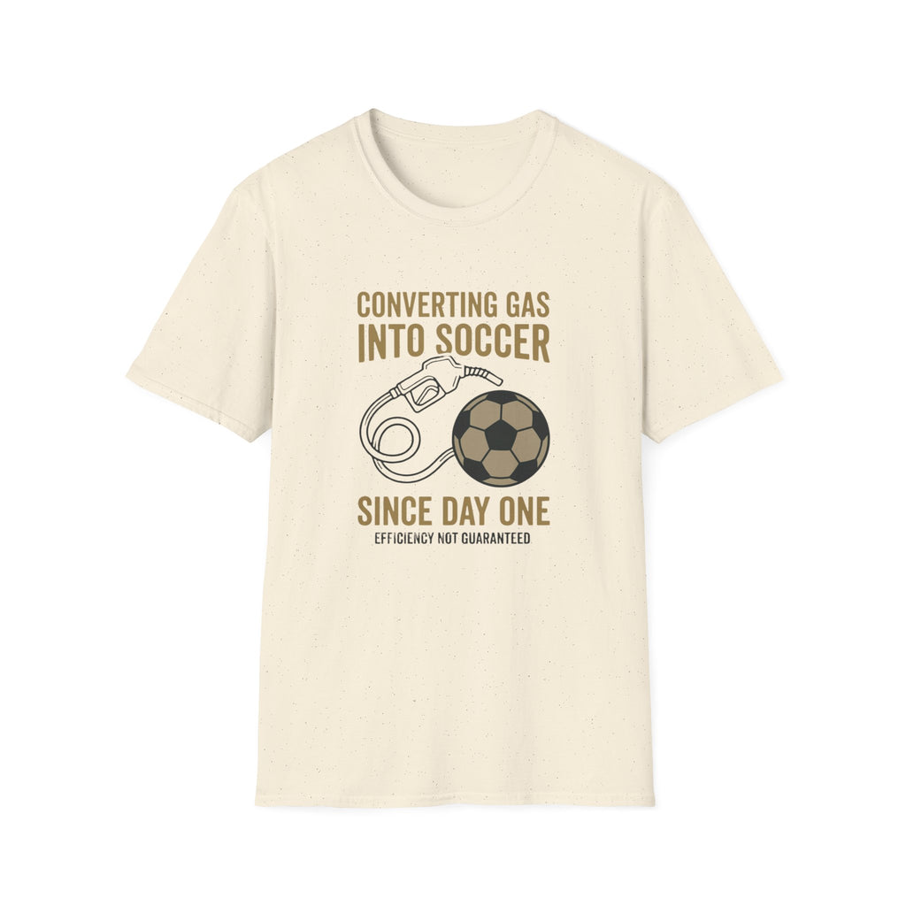 Converting Gas Into Soccer T-Shirt