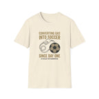 Converting Gas Into Soccer T-Shirt