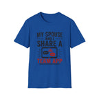 "My Spouse and I Share a Team App" T-Shirt