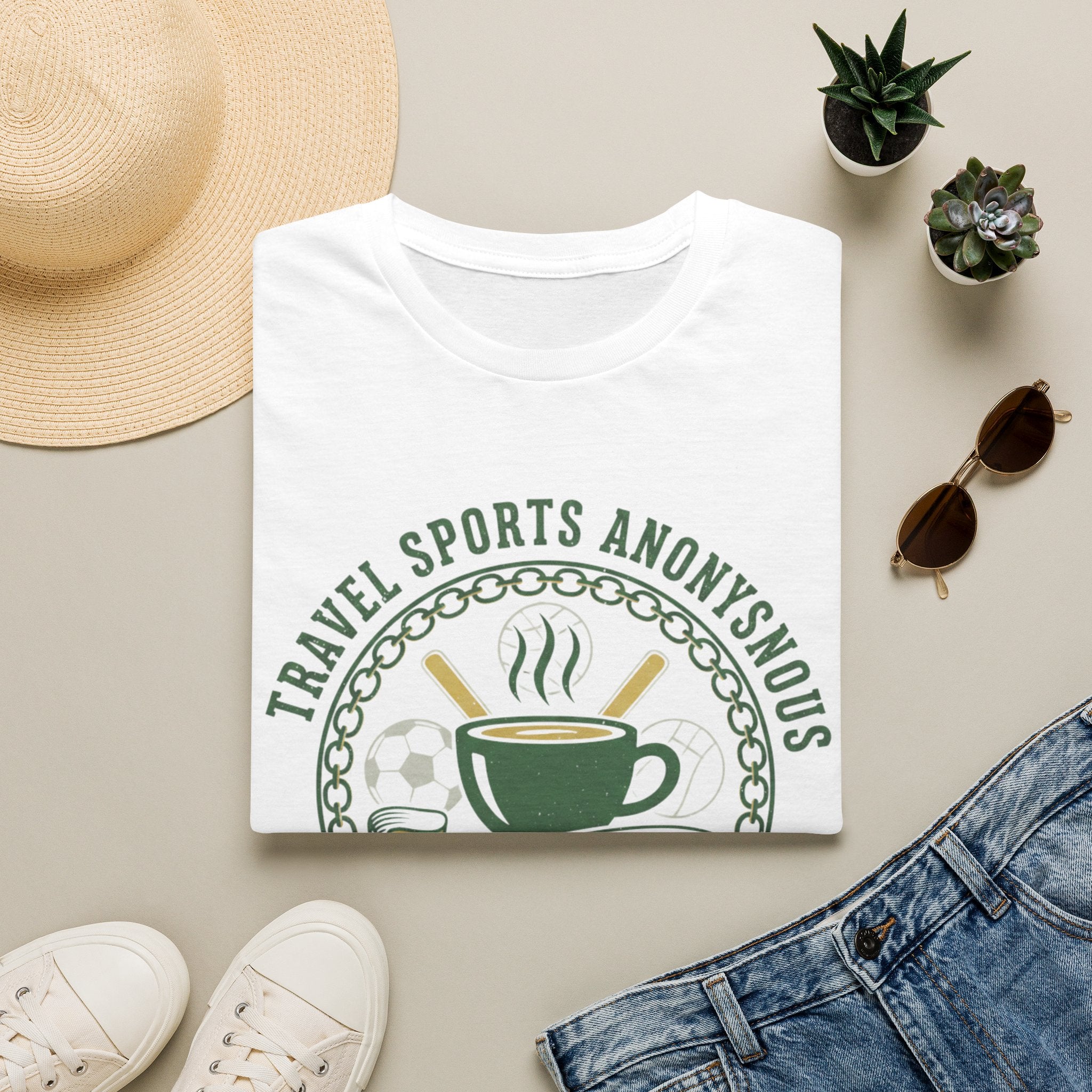 Travel Sports Anonymous T‑Shirt