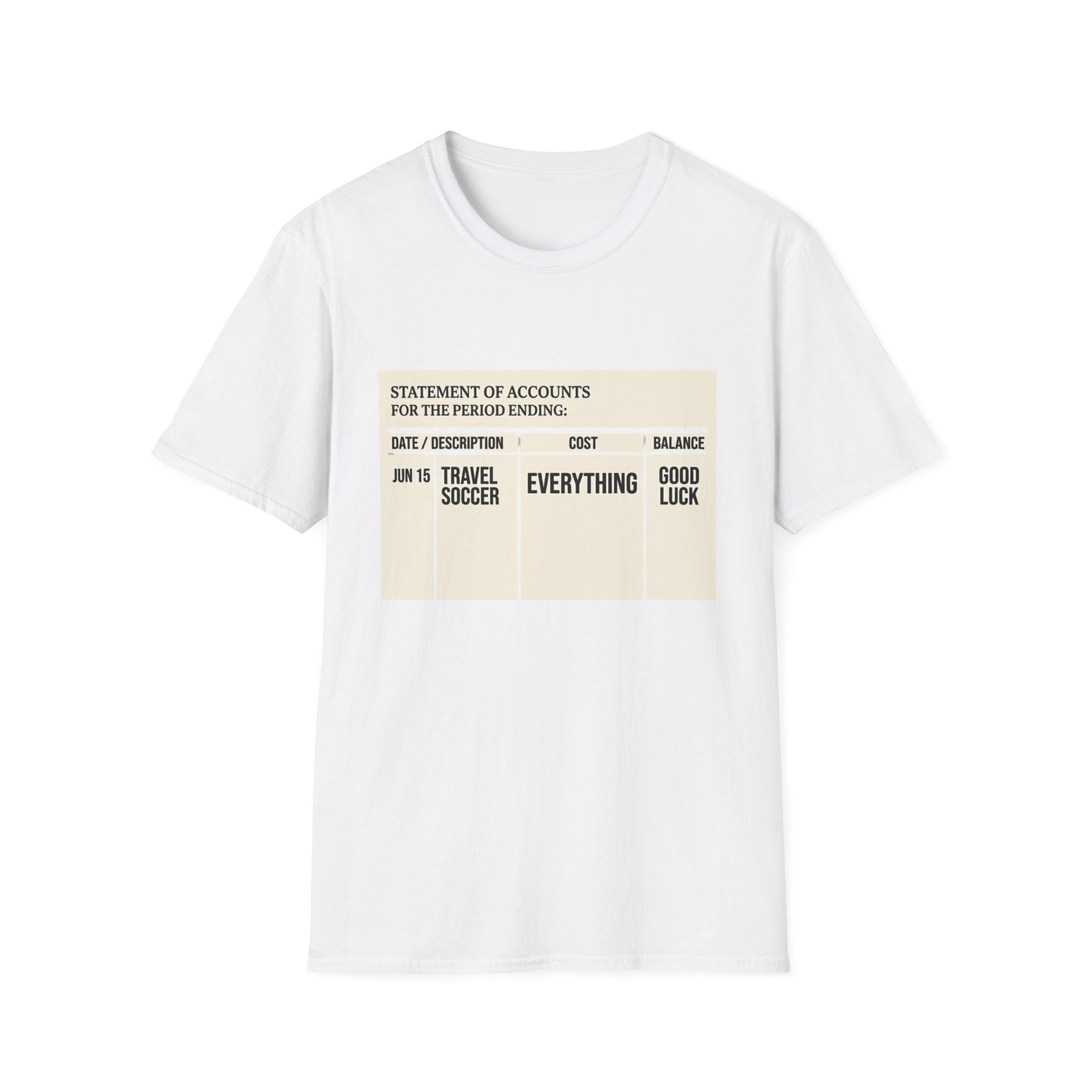 "Statement of Accounts" T-Shirt