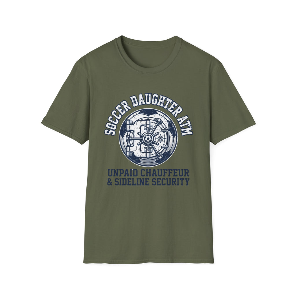 Soccer Daughter Army T‑Shirt