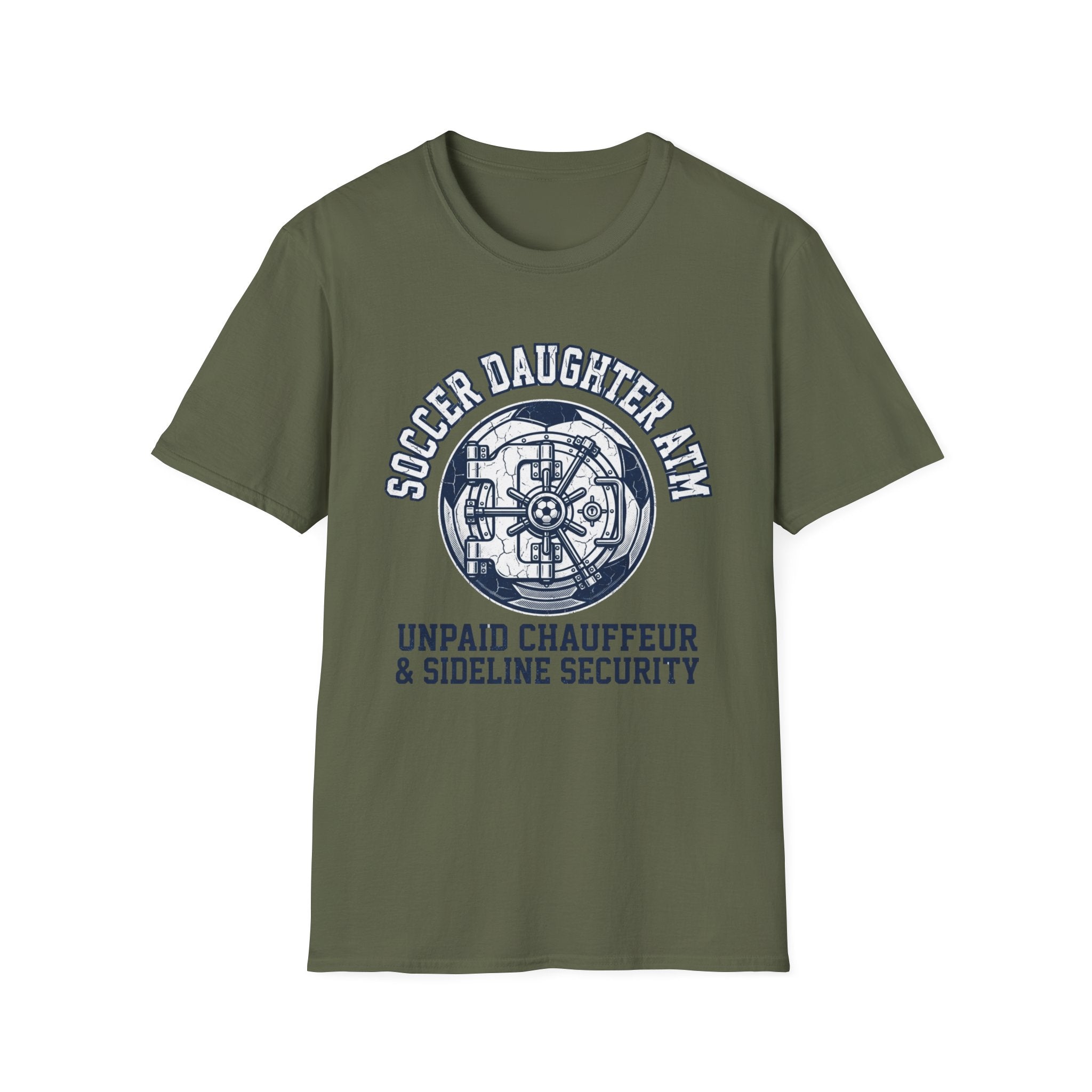 Soccer Daughter Army T‑Shirt