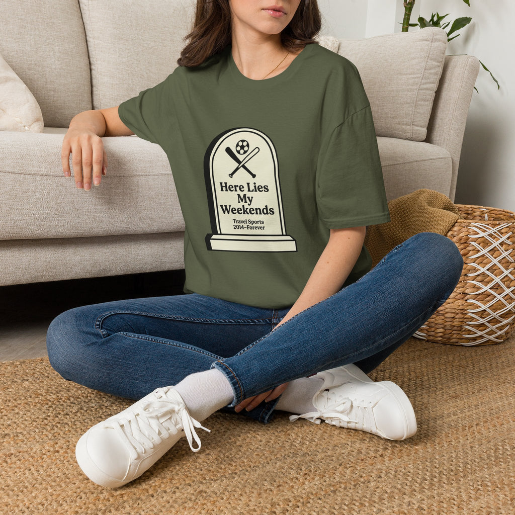 Here Lies My Weekend T-Shirt