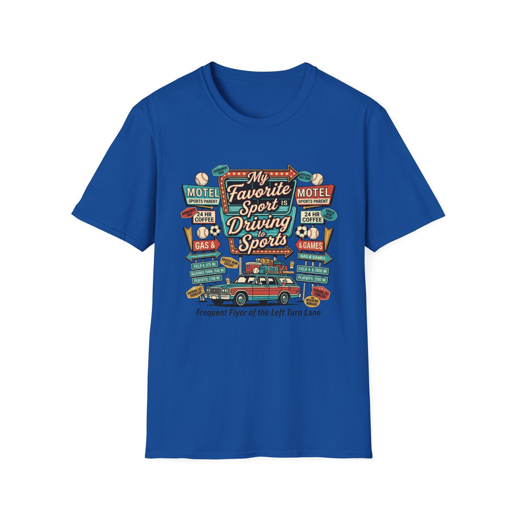 Driving to Sports T‑Shirt