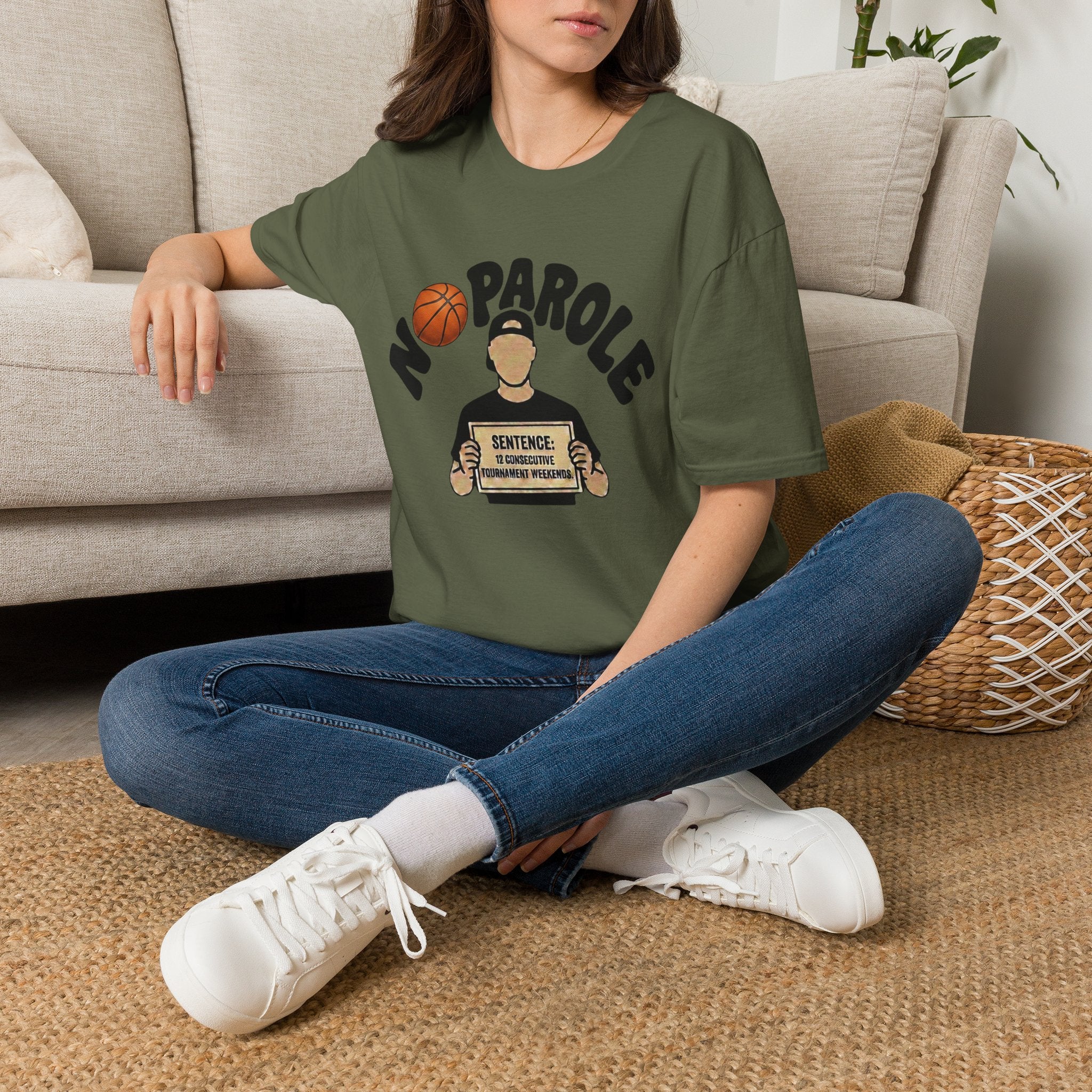 No Parole Basketball T‑Shirt