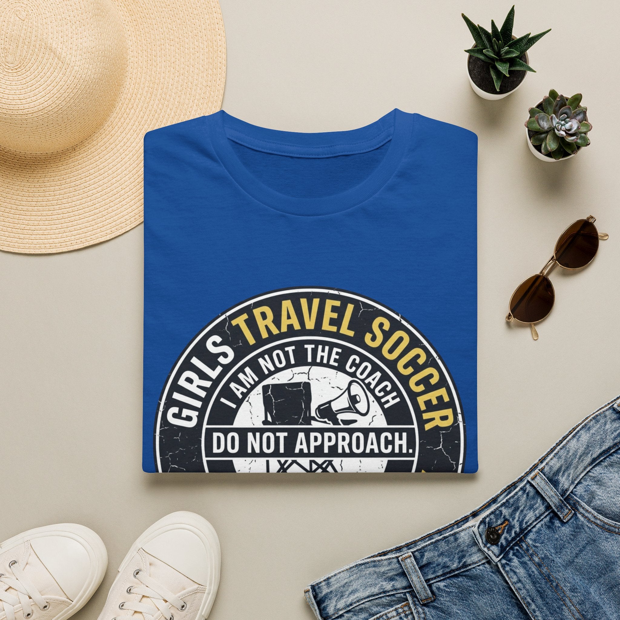 Girls Travel Soccer T-Shirt
