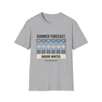 "Summer Forecast: Indoor Winter" Hockey T-Shirt
