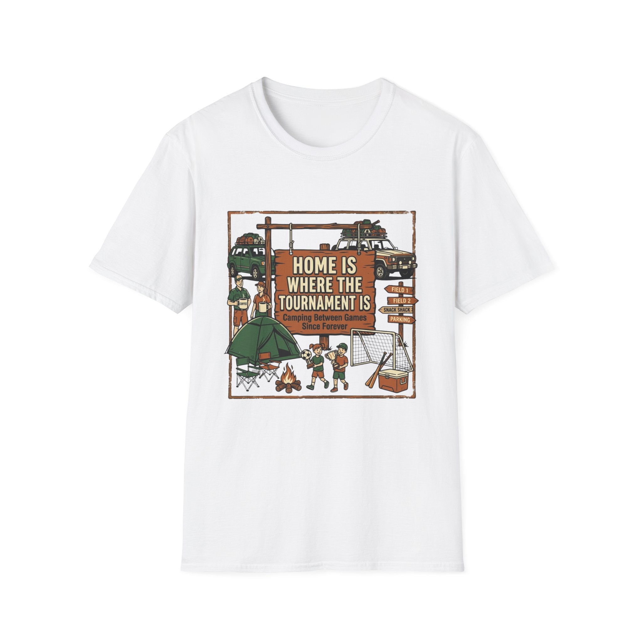 Home Is Where The Tournament Is Fishing T-Shirt