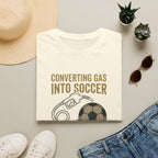 Converting Gas Into Soccer T-Shirt