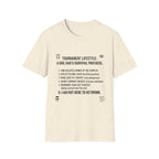 Dad's Tournament Survival T-Shirt