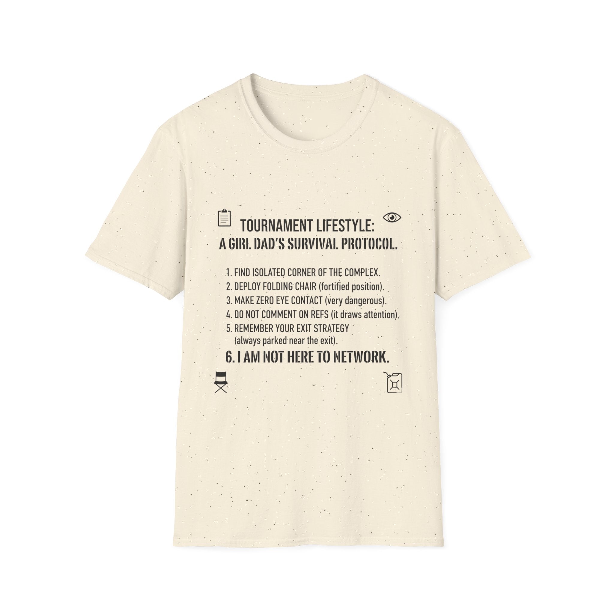 Dad's Tournament Survival T-Shirt