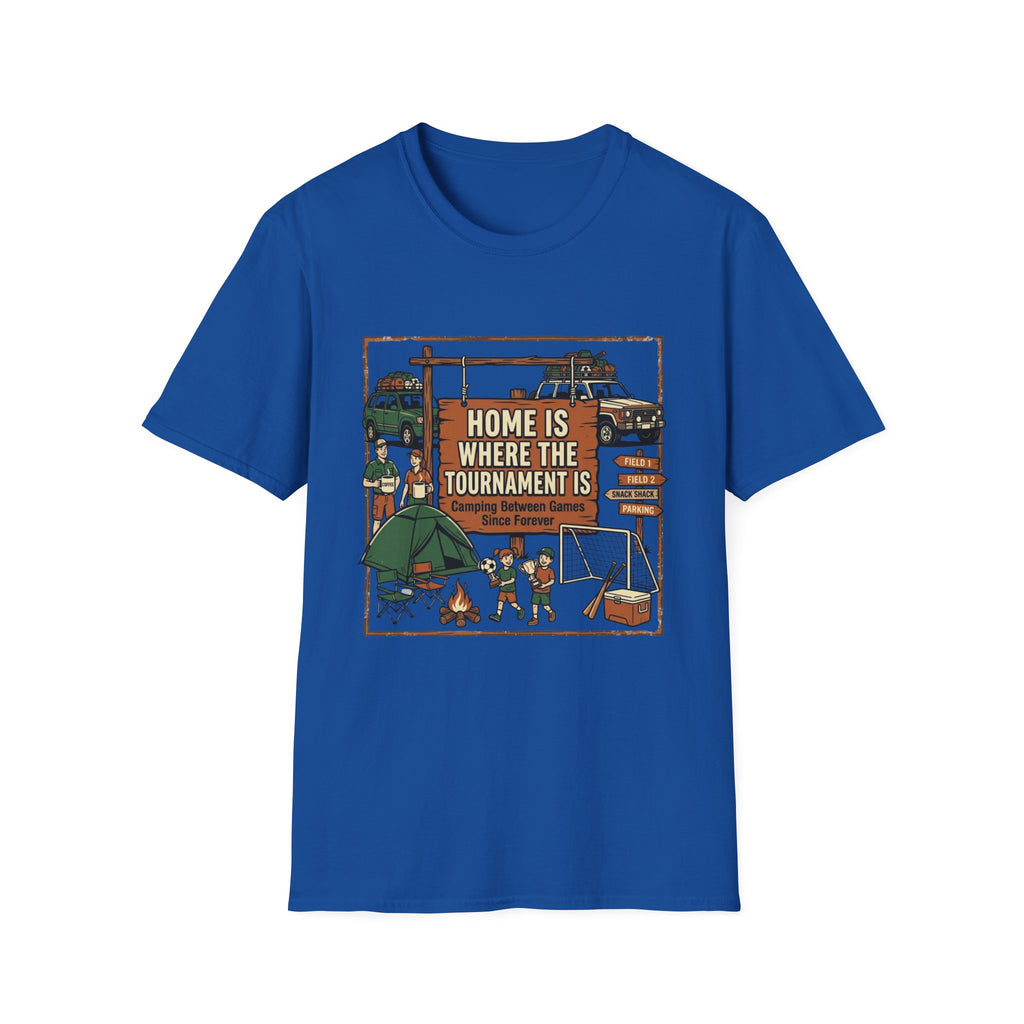 Home Is Where The Tournament Is Fishing T-Shirt