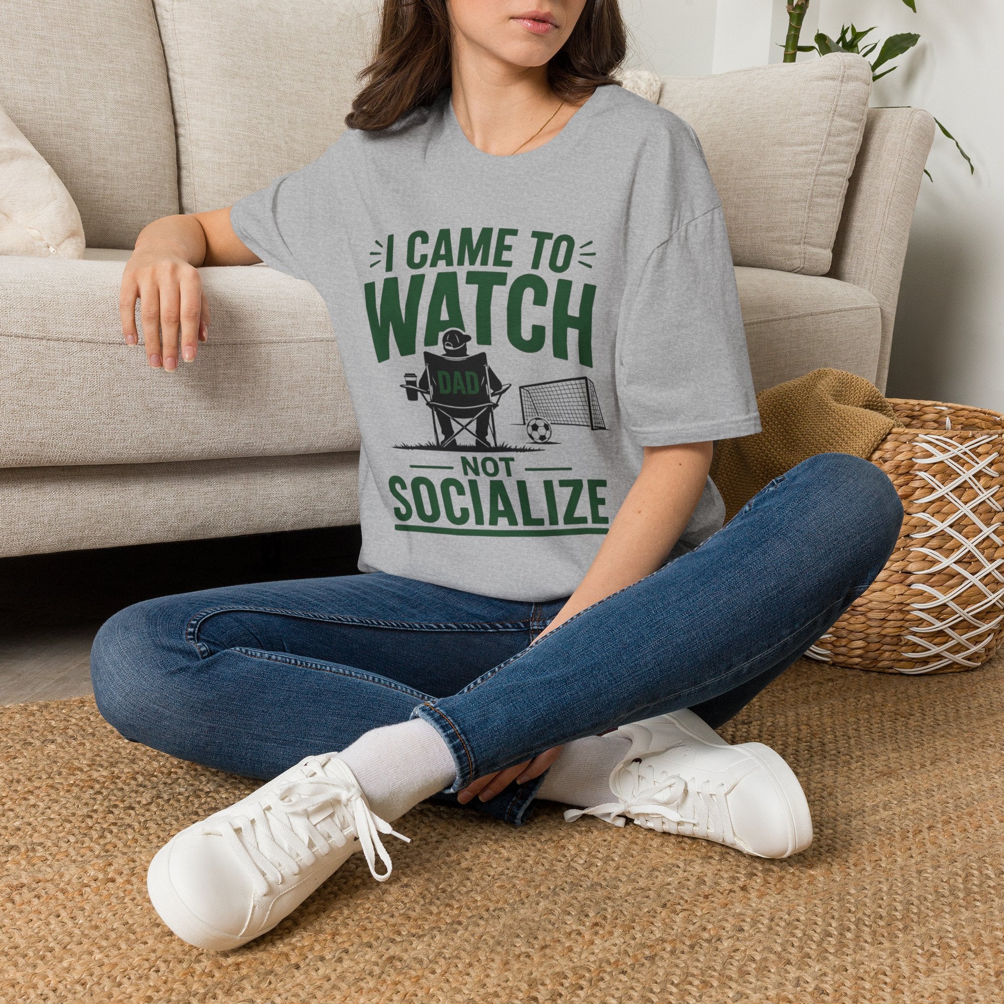 “I Came to Watch (Not Socialize)” T-Shirt