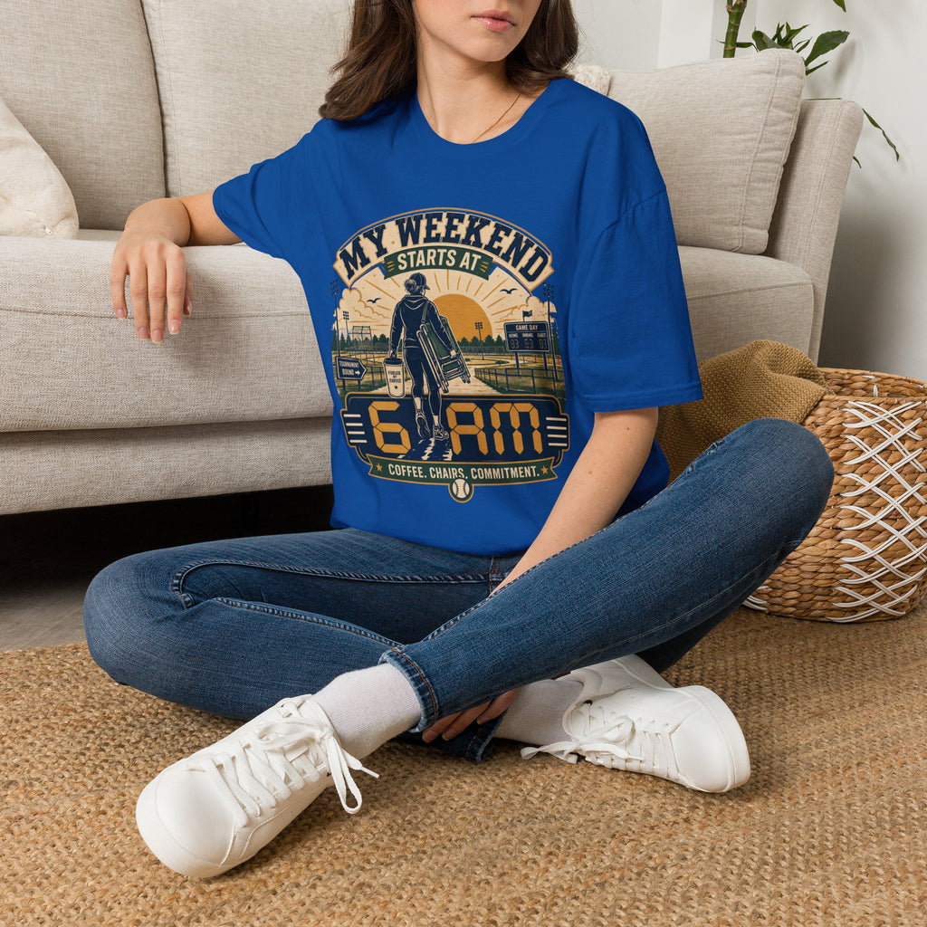 My Weekend Starts At 6am T-Shirt
