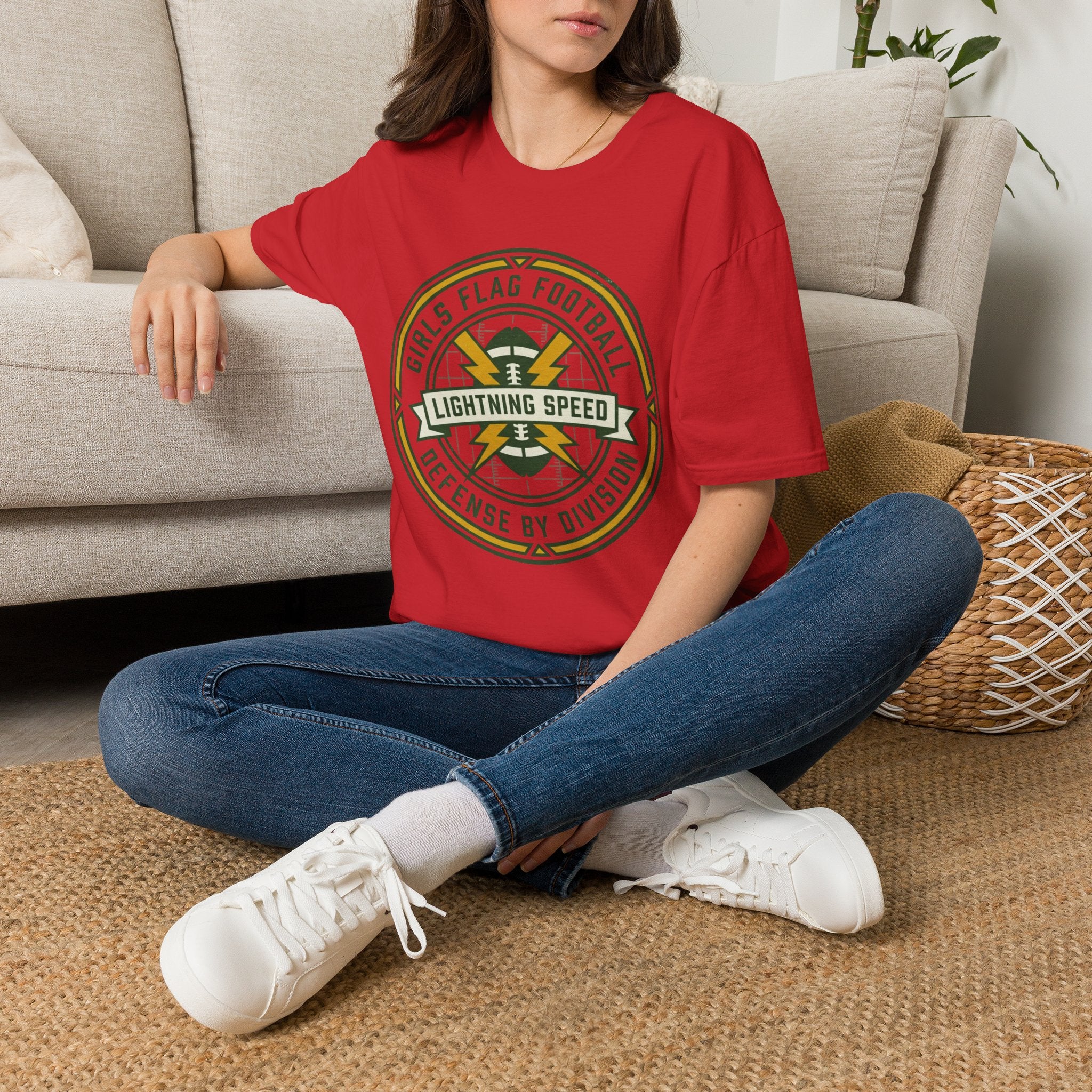 Girls Flag Football T-Shirt