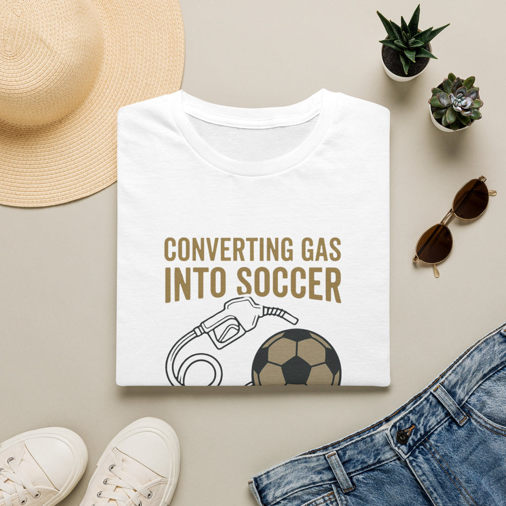Converting Gas Into Soccer T-Shirt
