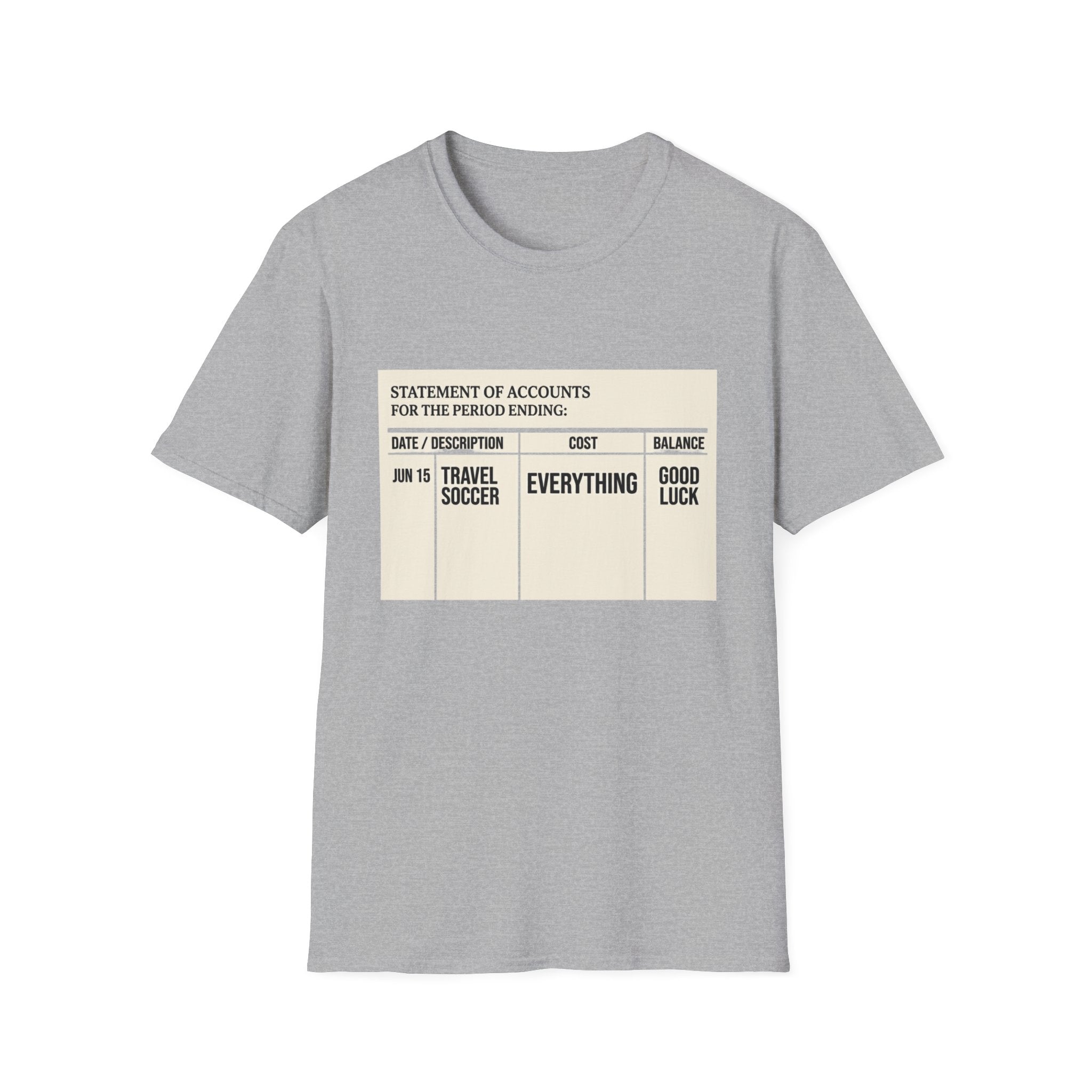 "Statement of Accounts" T-Shirt