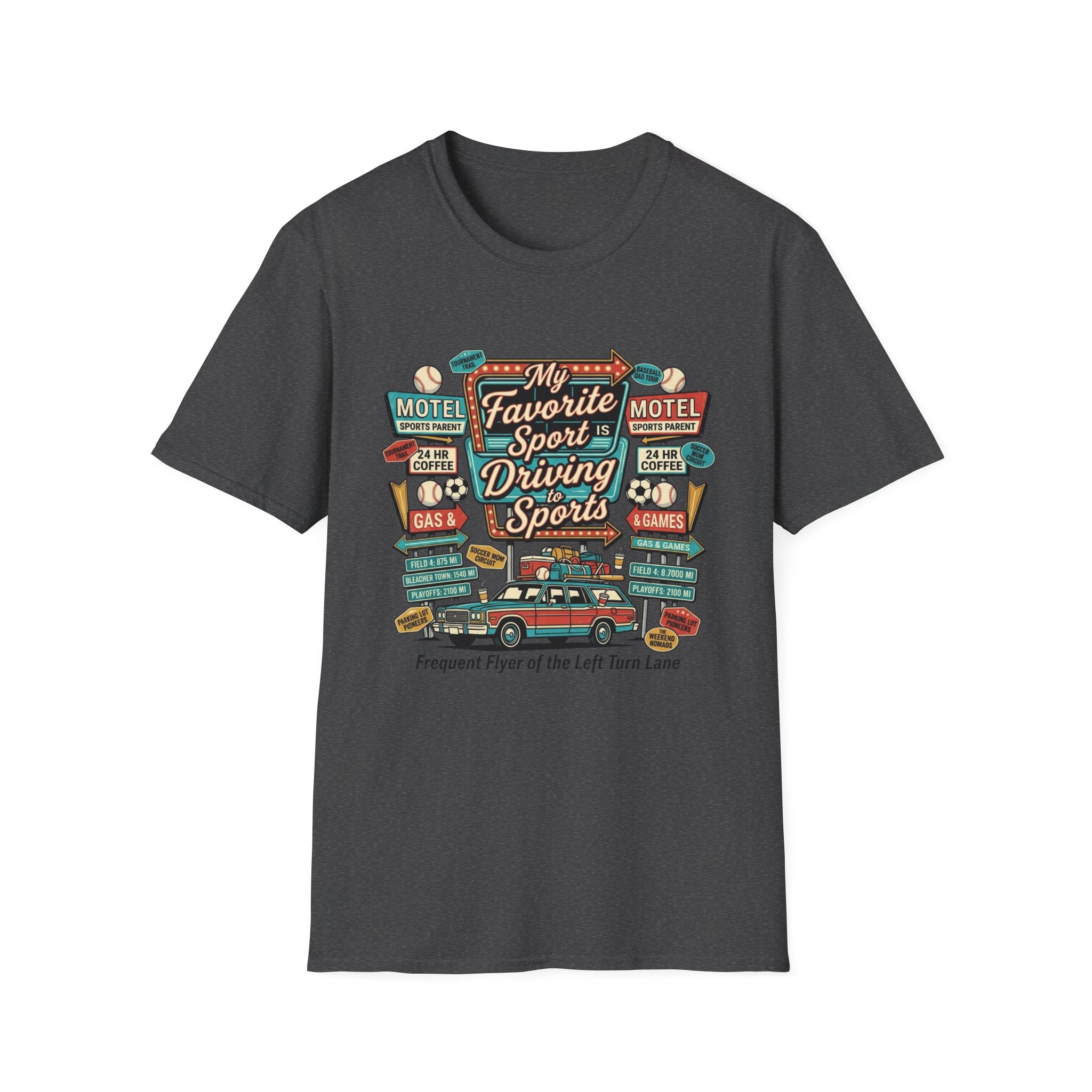 Driving to Sports T‑Shirt