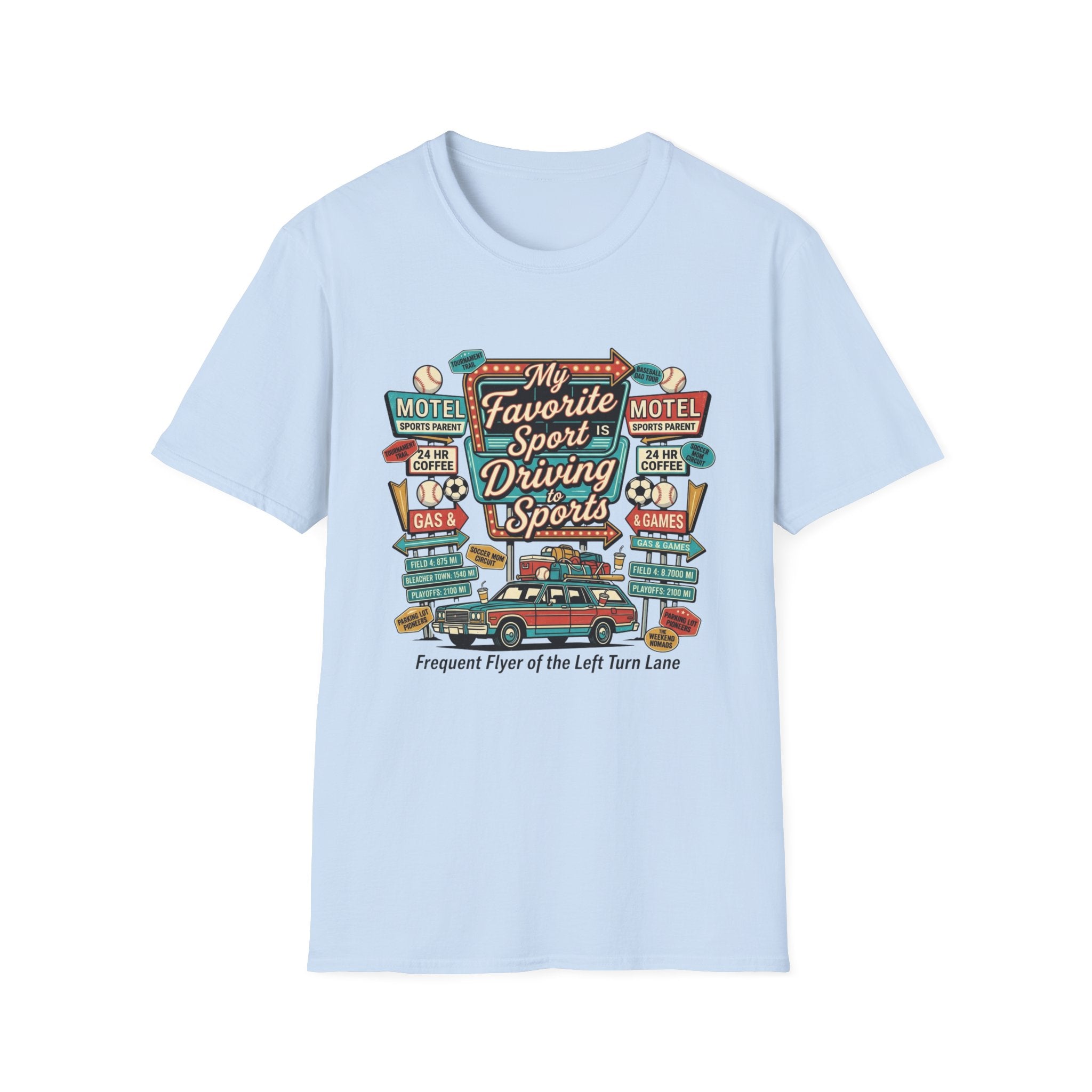 Driving to Sports T‑Shirt