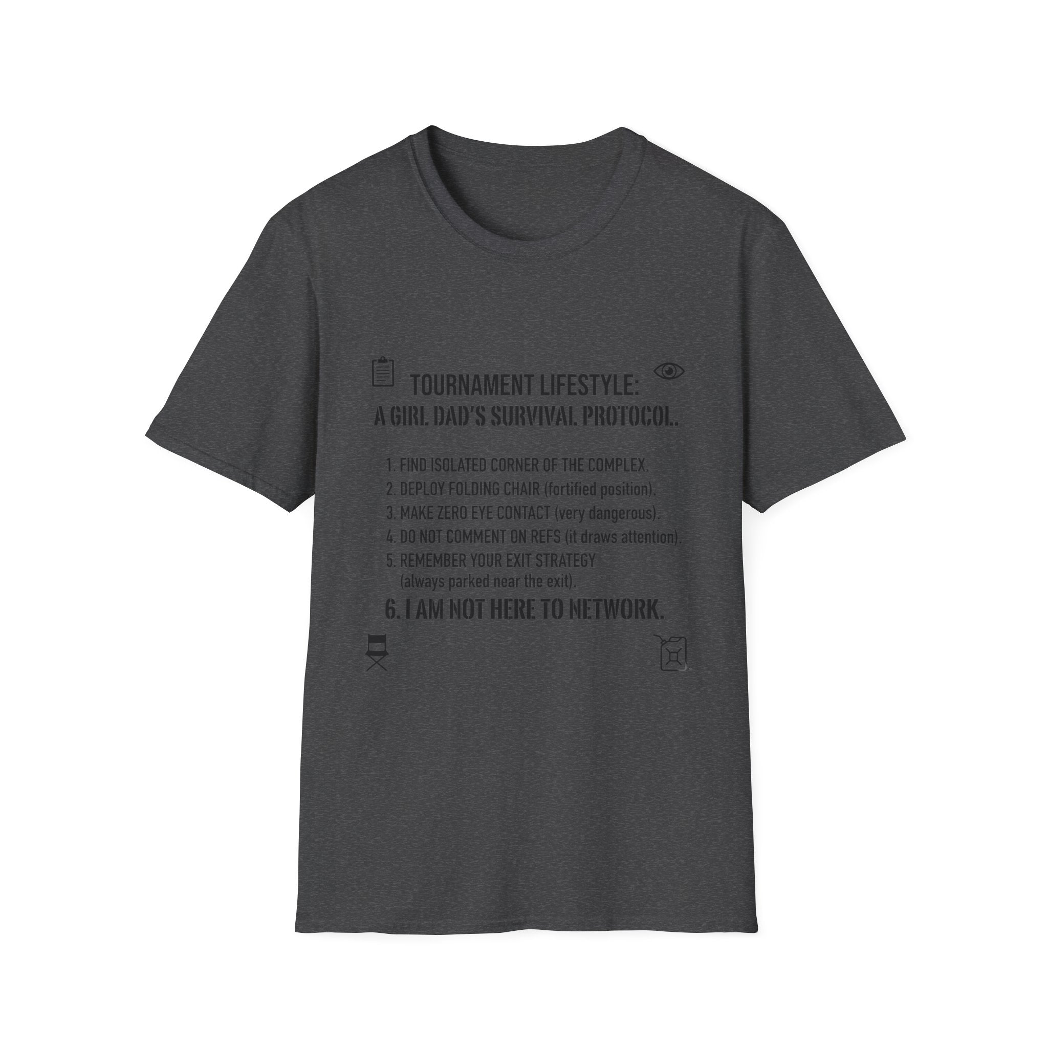 Dad's Tournament Survival T-Shirt