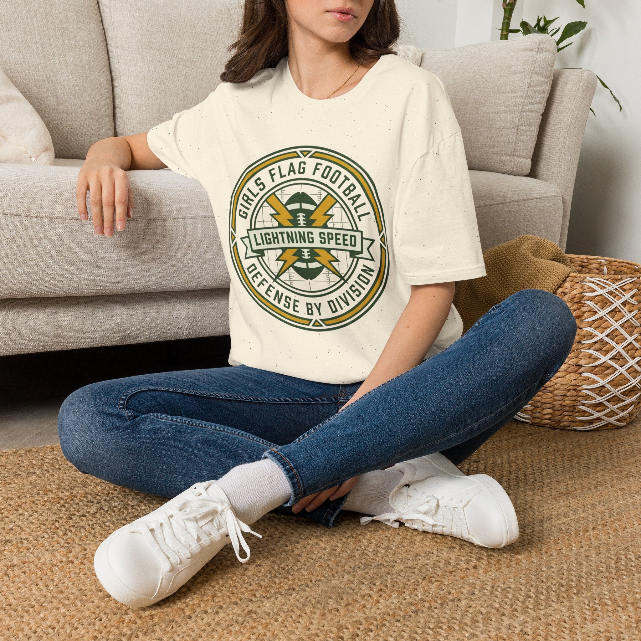 Girls Flag Football T-Shirt