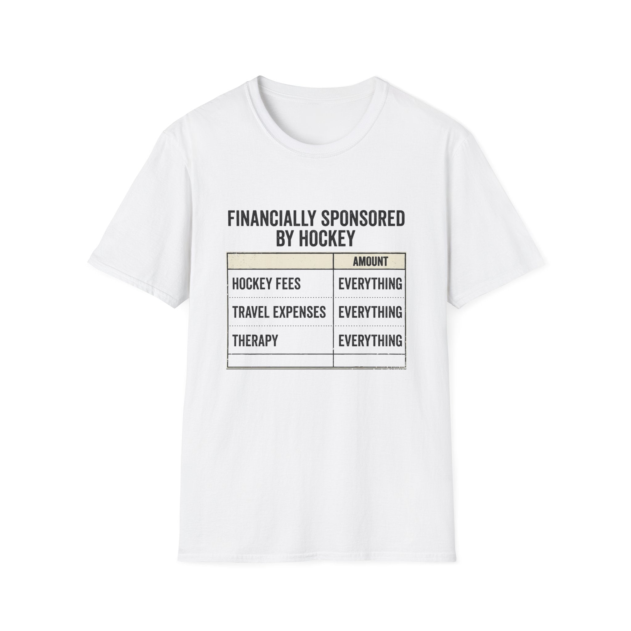 Financially Sponsored by Hockey T‑Shirt