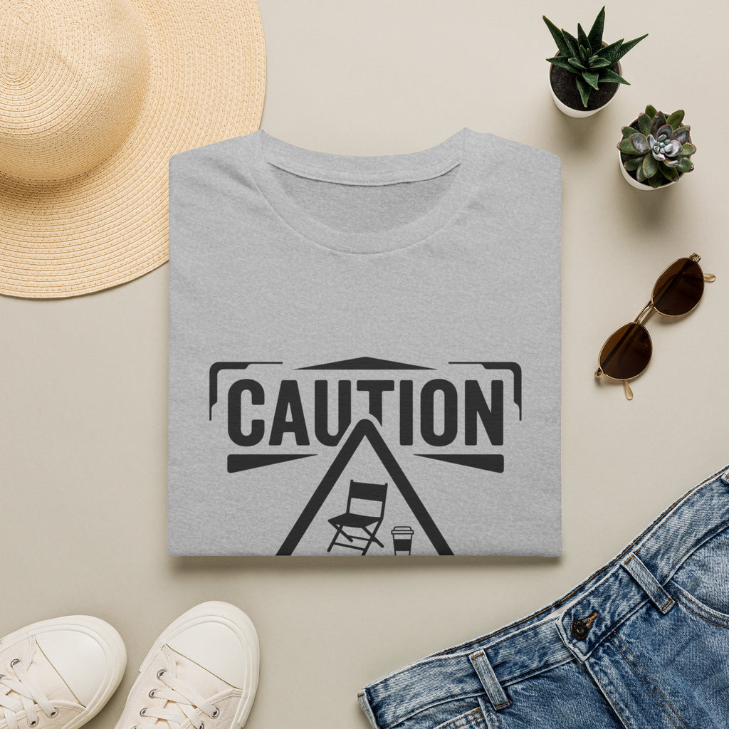 "Caution: May Discuss Soccer Schedules Without Warning" T-Shirt