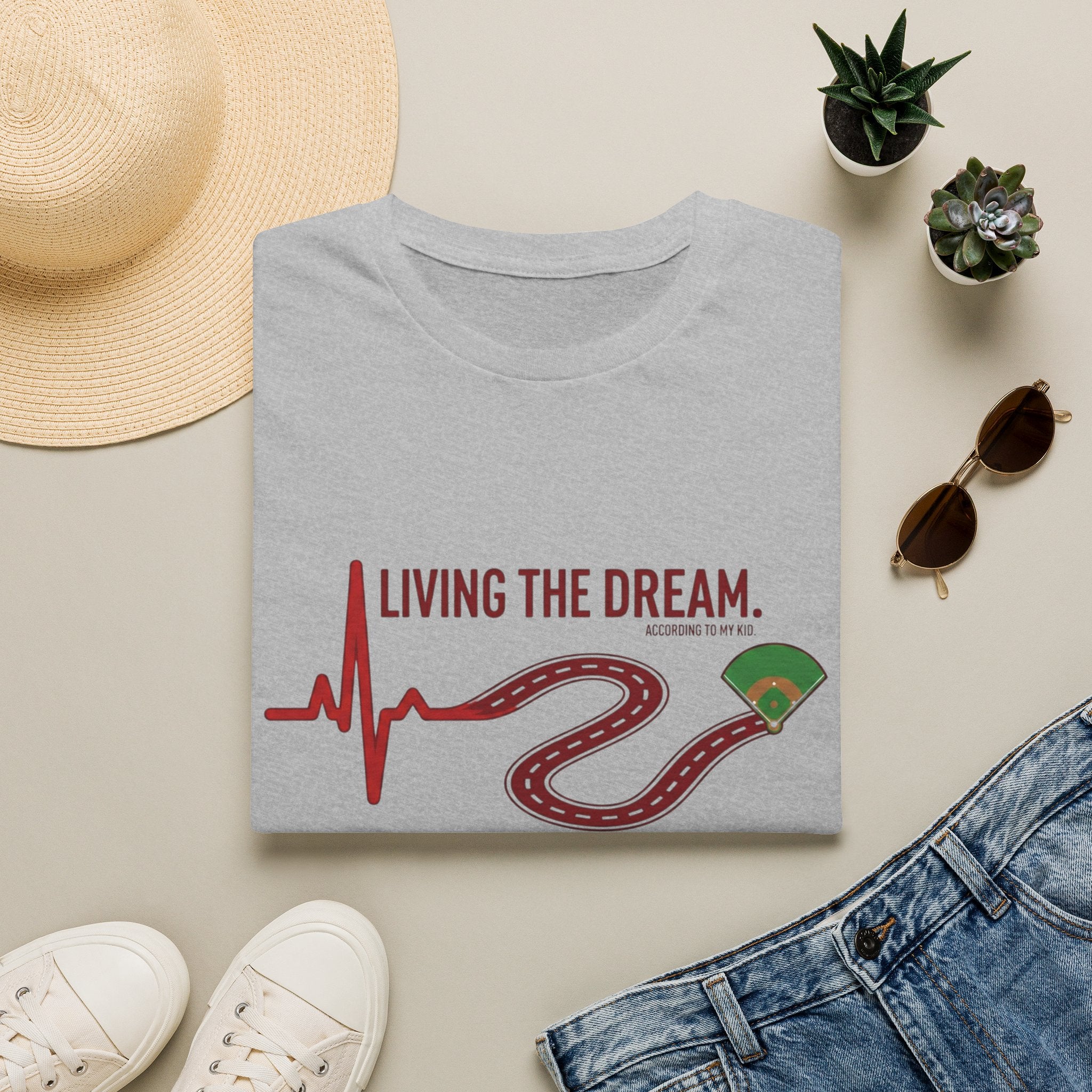 Baseball 'Living The Dream' T-Shirt