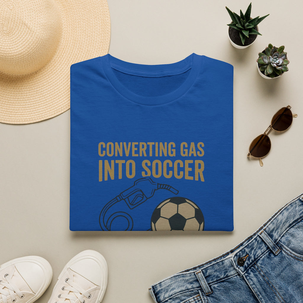 Converting Gas Into Soccer T-Shirt