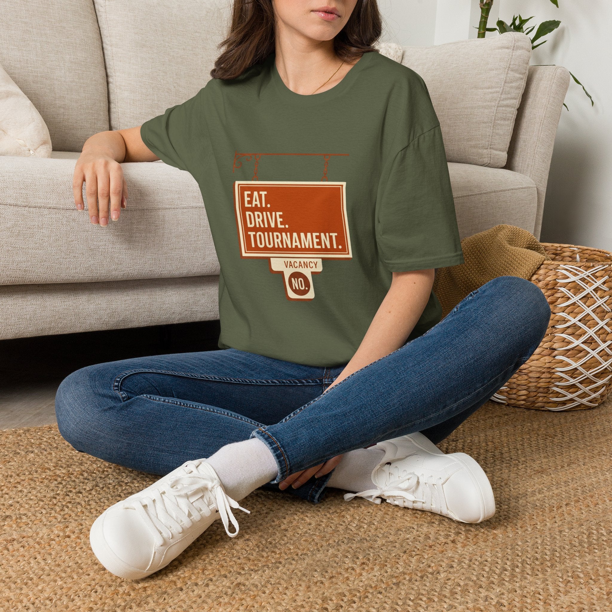 Eat. Drive. Tournament. Tee. T-Shirt