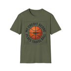 Basketball 'My Credit Score Plays Travel Ball' T-Shirt