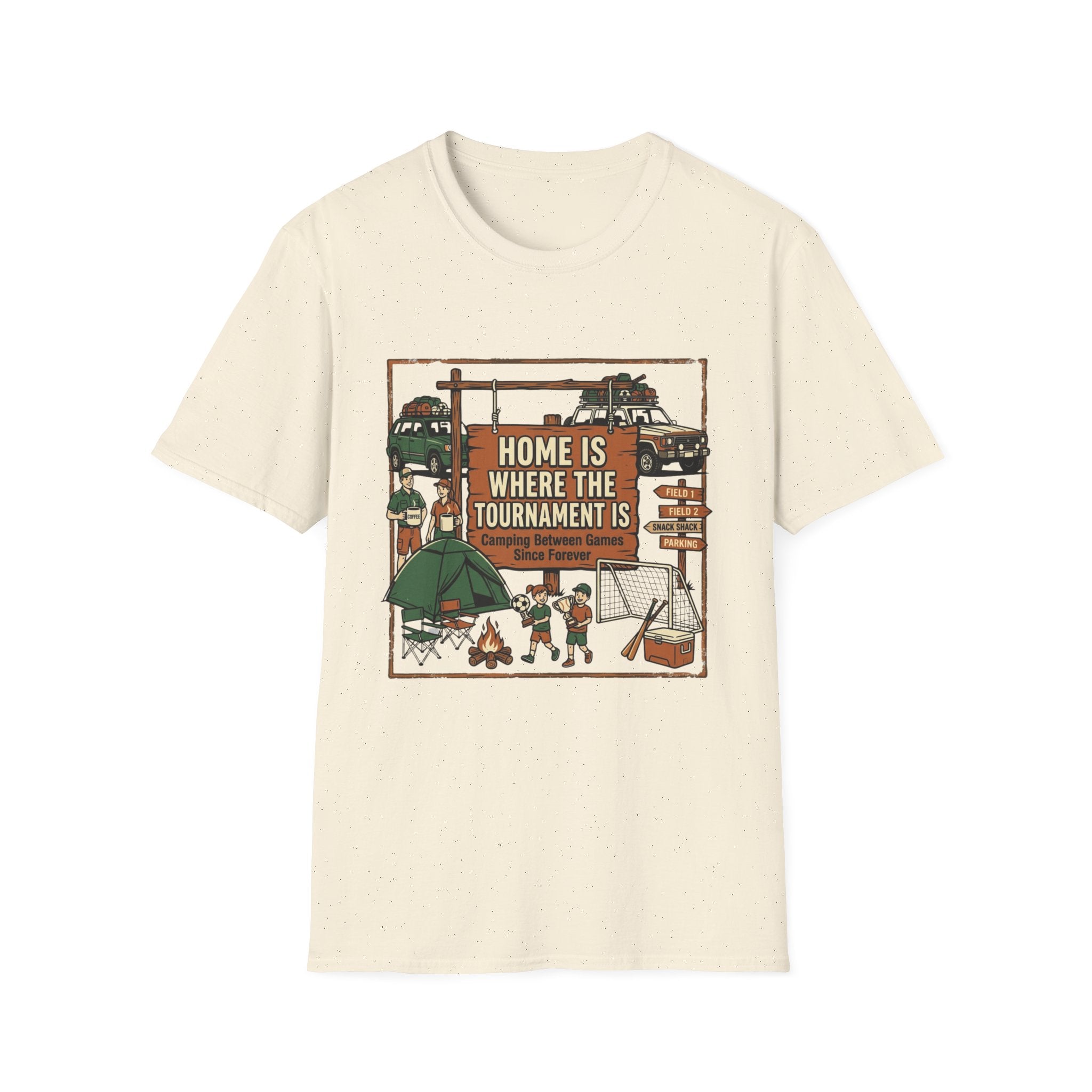 Home Is Where The Tournament Is Fishing T-Shirt