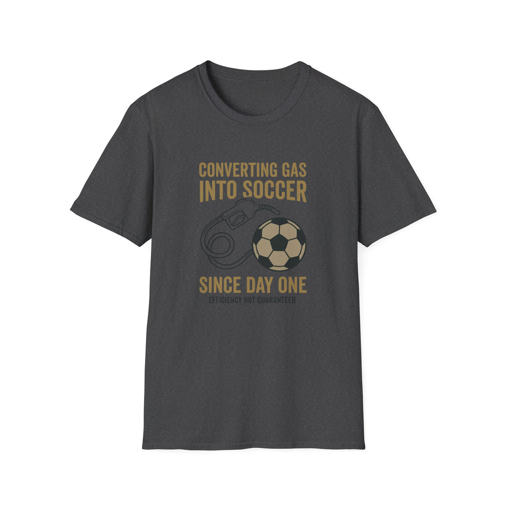 Converting Gas Into Soccer T-Shirt