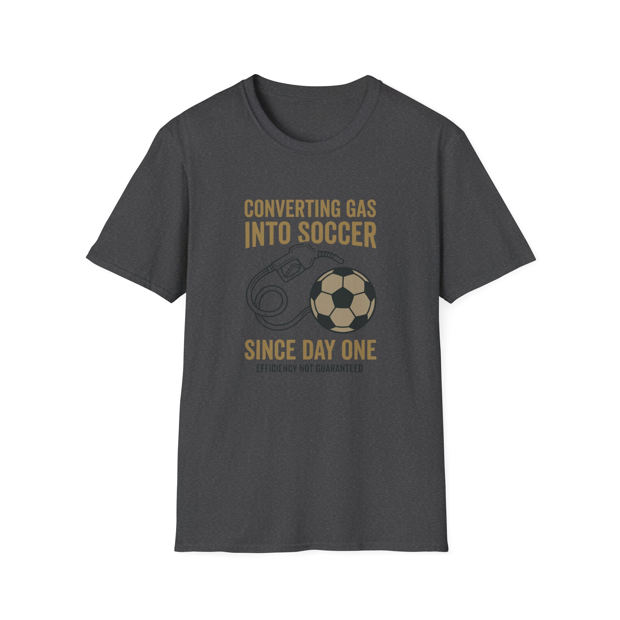 Converting Gas Into Soccer T-Shirt
