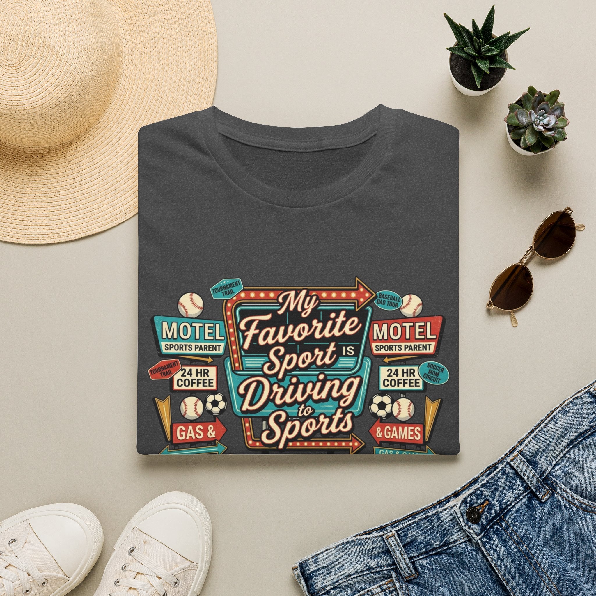 Driving to Sports T‑Shirt