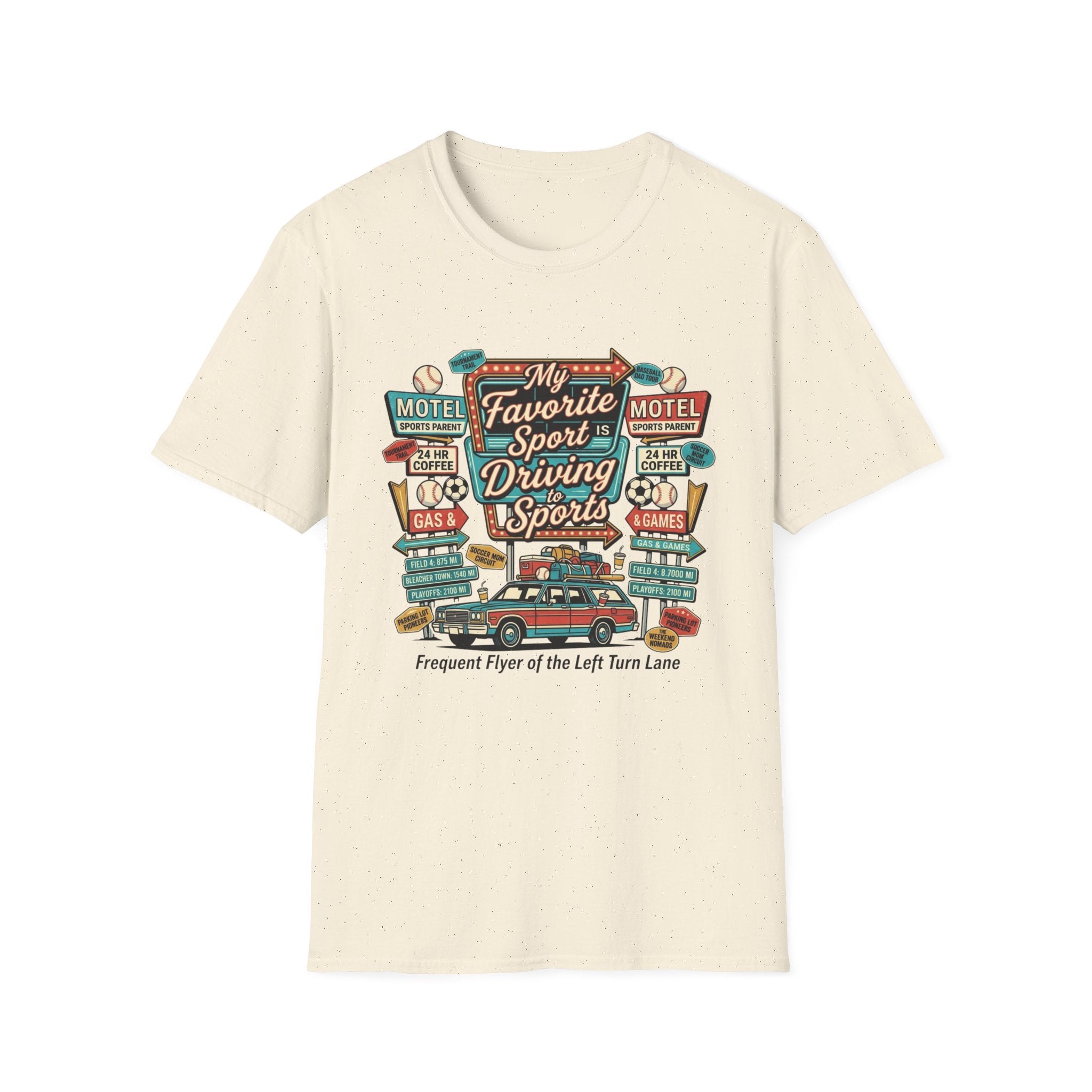 Driving to Sports T‑Shirt