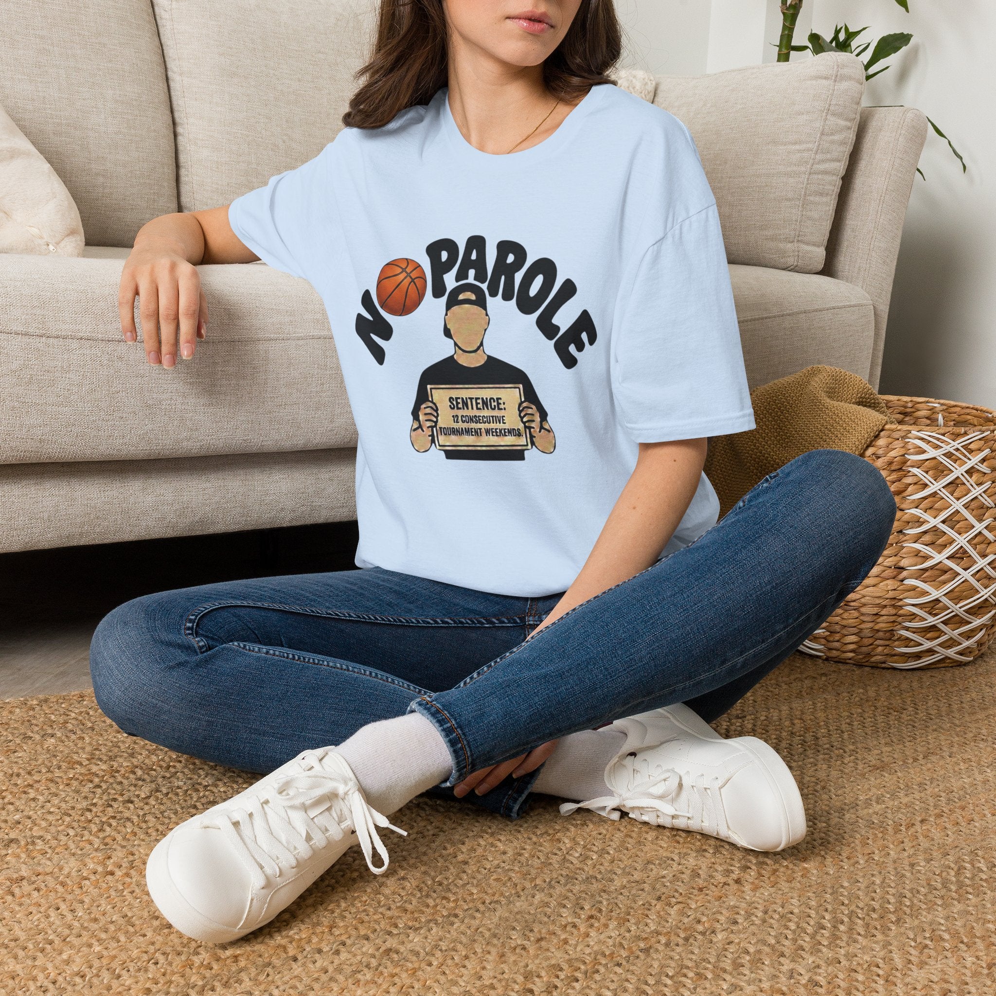 No Parole Basketball T‑Shirt