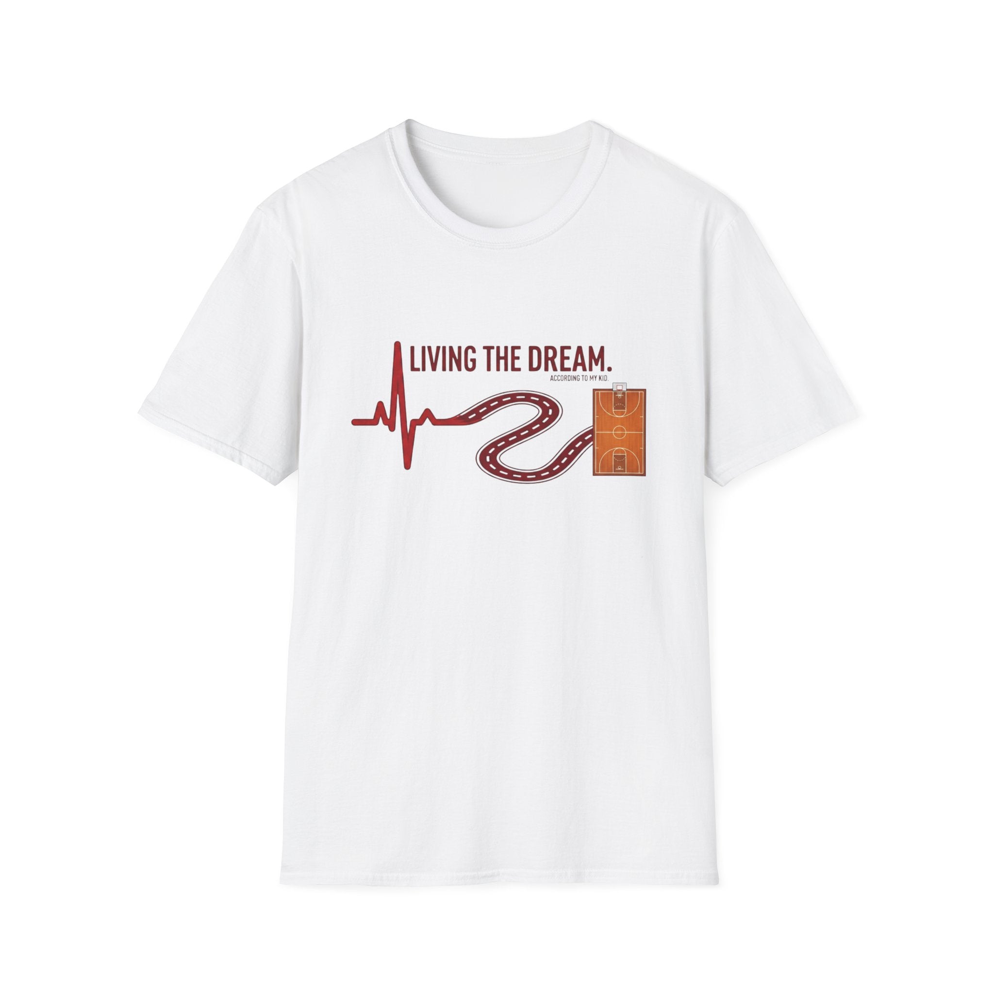 "Living the Dream" Basketball T-Shirt