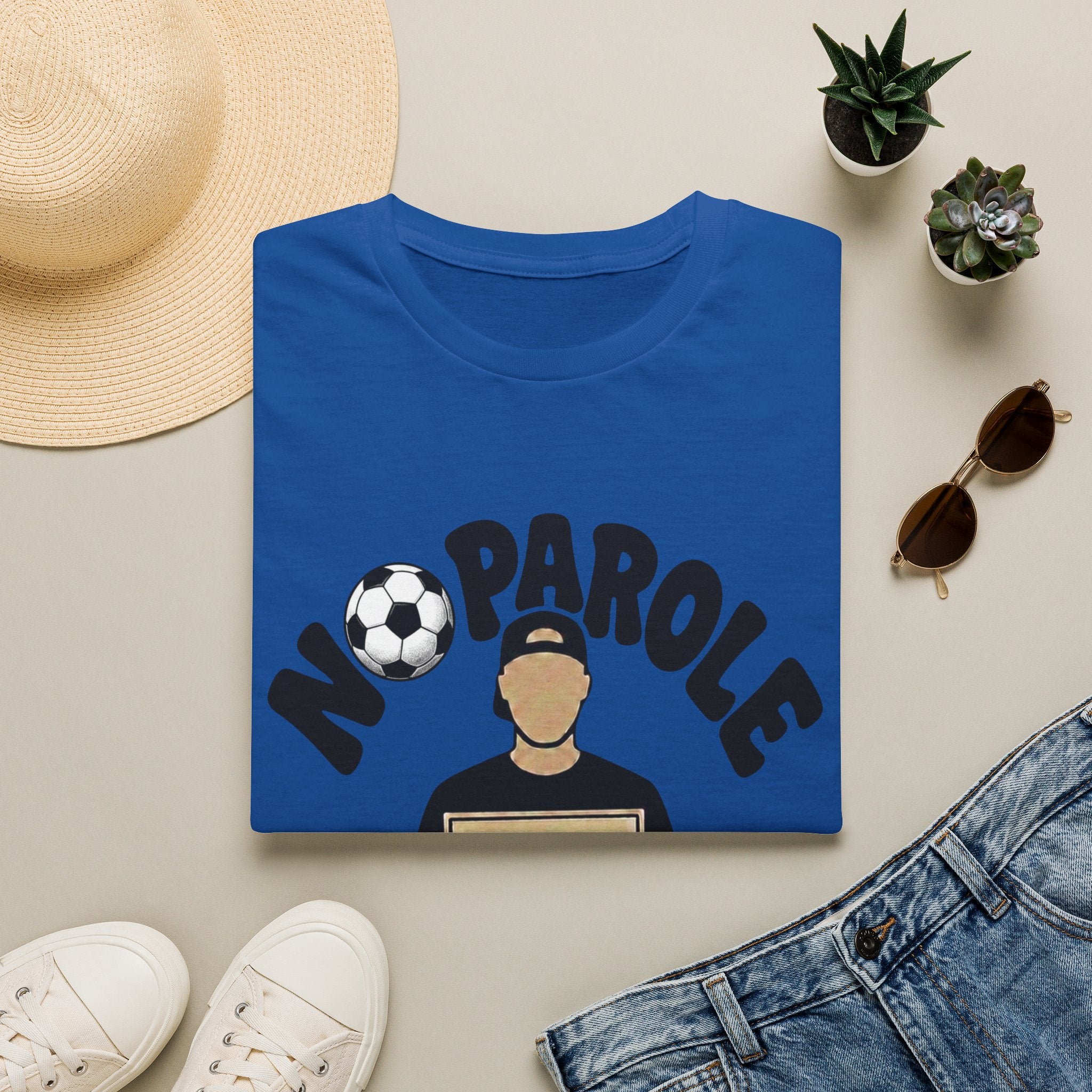 No Parole Soccer T‑Shirt