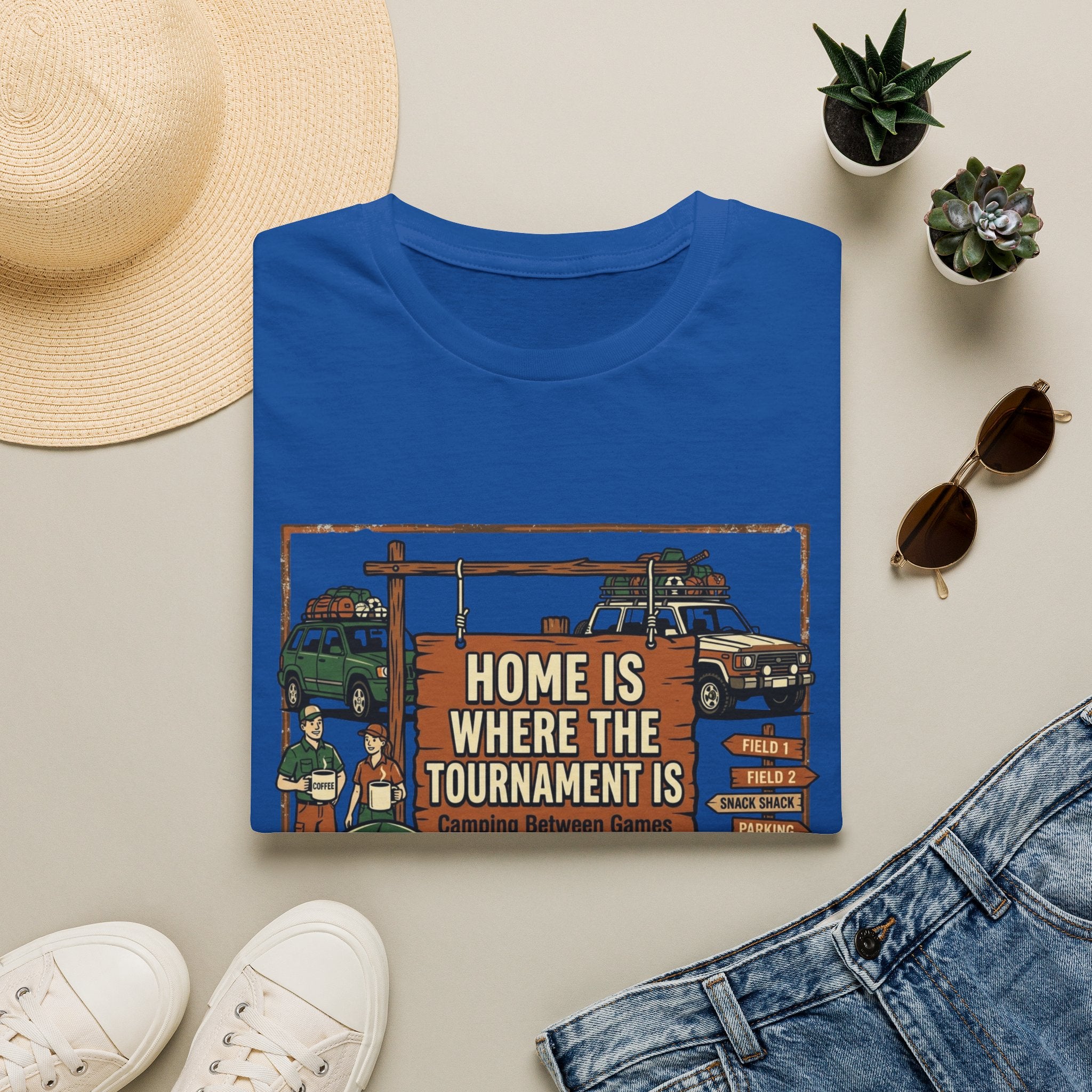 Home Is Where The Tournament Is Fishing T-Shirt