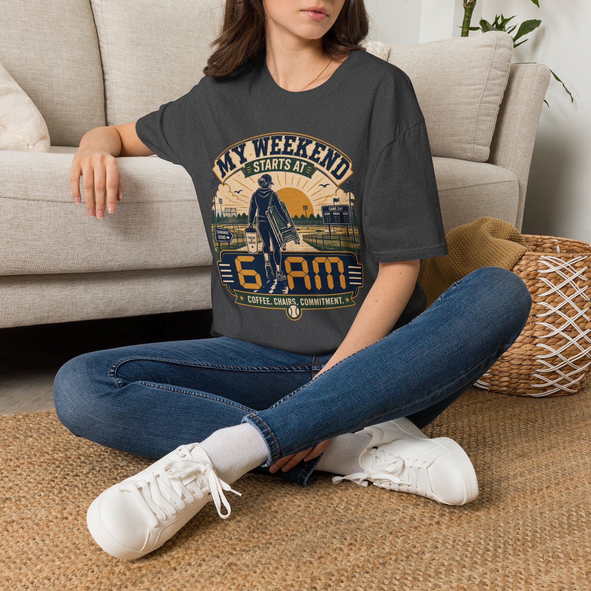 My Weekend Starts At 6am T-Shirt