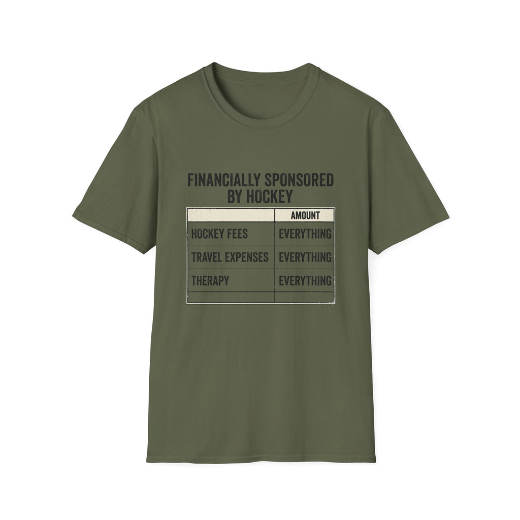 Financially Sponsored by Hockey T‑Shirt