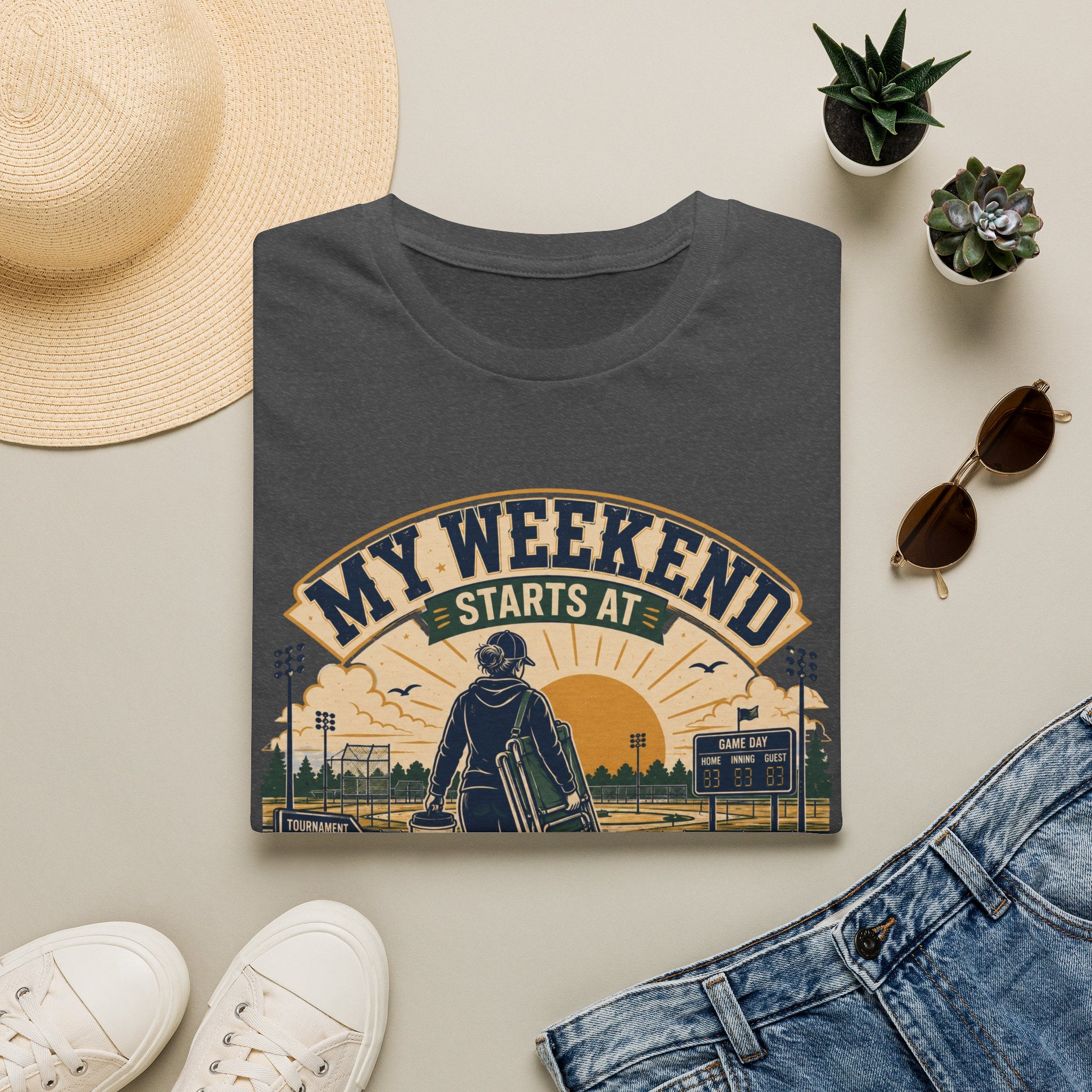 My Weekend Starts At 6am T-Shirt